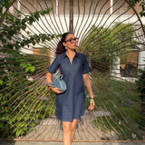 DENIM DRESS