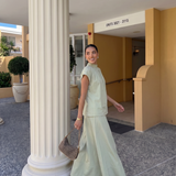 SAGE GREEN SKIRT CO-ORD