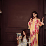 BLUE YELLOW GINGHAM CO-ORD