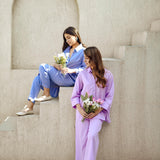 AAURE BLUE CO-ORD