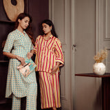 BLUE YELLOW GINGHAM CO-ORD