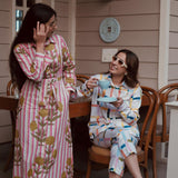 BLOOM STRIPE MAXI DRESS